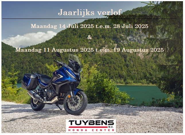 Tuybens showroom Showroom Honda wagens